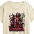 thumbnail image 3 of Marvel Deadpool & Wolverine - We Are Deadpool Doodles - Women's Short Sleeve Graphic T-Shirt, 3 of 5