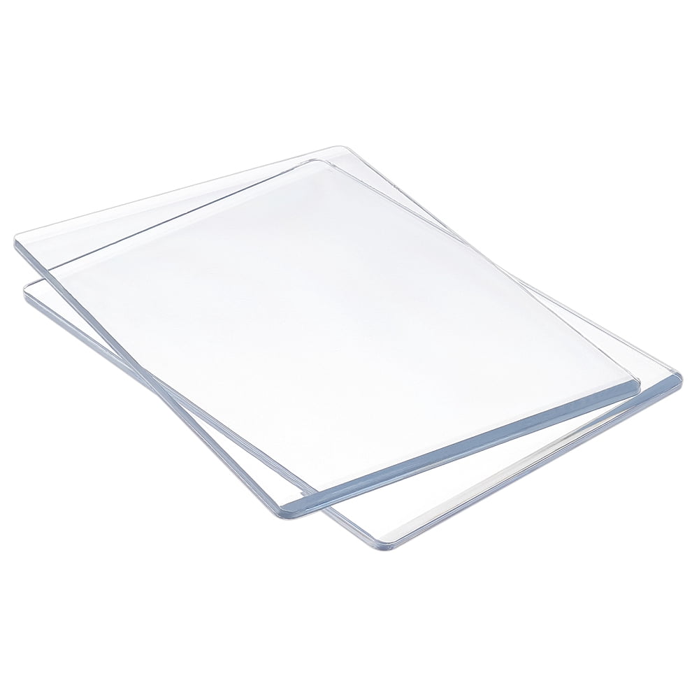 2pcs 2pcs Cutting Dies Replacement Mat 19.5x15x0.5cm Acrylic Rectangle Cutting Pads Universal Shim Plate for Die Cutting Machine