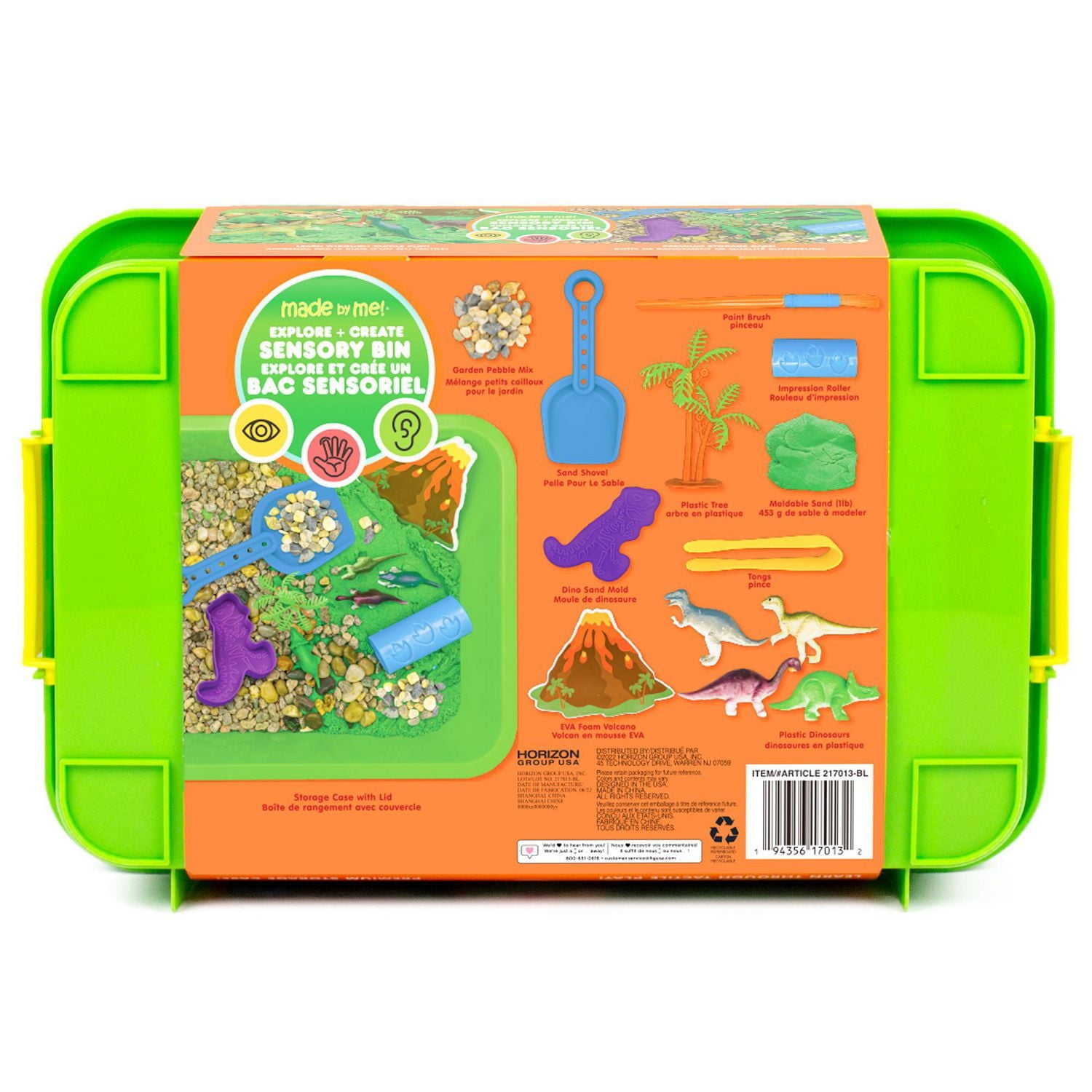 Made By Me! Explore + Create Dinosaur Sensory Bin