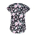 thumbnail image 4 of Camiseta divertida de manga corta con cuello redondo para mujer, camiseta estampada de manga corta con volantes OAVQHLG3B Store lin121212, 4 of 5