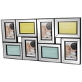 thumbnail image 4 of Northlight 27.5" Black Trimmed Glass Encased Collage Photo Picture Frame Wall Decoration, 4 of 7