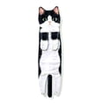 thumbnail image 1 of Toalla cara absorbente toallas de mano cómodas decoraciones baño baño decorativo pañuelos para el año nuevo cumpleaños housewarming negro blanco seitruly HA010657-01, 1 of 7