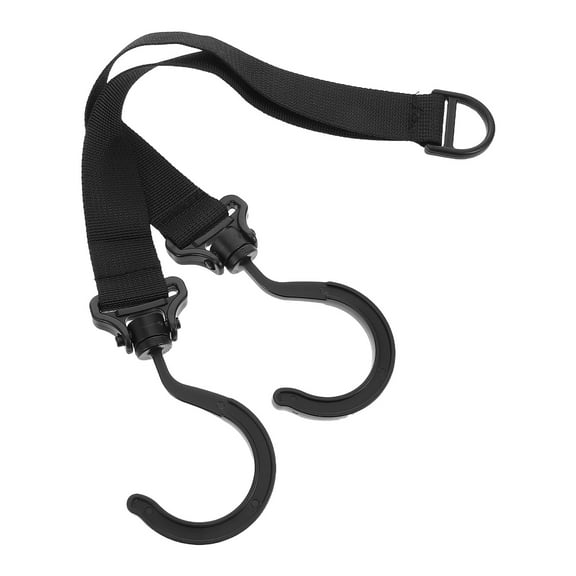 WRISTBIQUE Black Skateboard Hanger for Home Use No Drill Wall Storage Strap