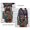 thumbnail image 6 of FORMRS 16" Laptop Bag Carrying Sleeve Case with Handle Travel Shoulder Briefcase, Vibrant Dragon Scales Pattern, 6 of 8