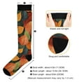 thumbnail image 3 of FORMRS Womens Knee High Socks Casual Long Thick Travel Daily Wear, 1 Pair, Colorful Leaves, 3 of 6