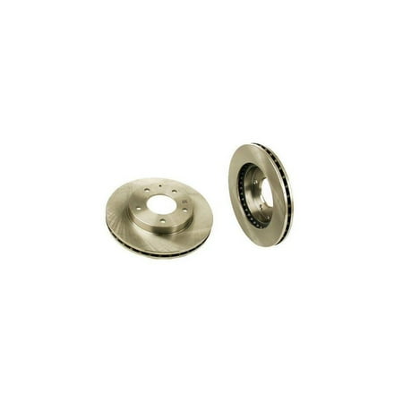 Brembo Front Rotors - brembo 25349 front ventilated brake rotor