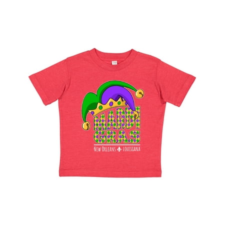 

Inktastic Mardi Gras New Orleans Louisiana Jester Hat Gift Toddler Boy or Toddler Girl T-Shirt