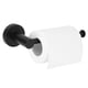 thumbnail image 1 of Estante para rollo de papel BuyWeek soporte para papel higiénico perforado montado en pared negro máxima comodidad, 1 of 9
