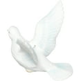 thumbnail image 2 of Handcrafted White Peace Dove Ornament 3.5in, 2 of 5