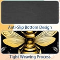 thumbnail image 4 of Bee Printed Square Desk Pad Mouse Pad Desk Mat Non-Slip Rubber Bottom – 8.3x9.8 Inch – Suitable for Office and Gaming, 4 of 6