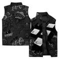 thumbnail image 4 of Chaleco cálido de invierno para hombre con estampado abstracto de montañas nevadas y cruces, chaquetas de moda para hombre, chalecos para hombre, ropa de calle Harajuku, 4 of 5