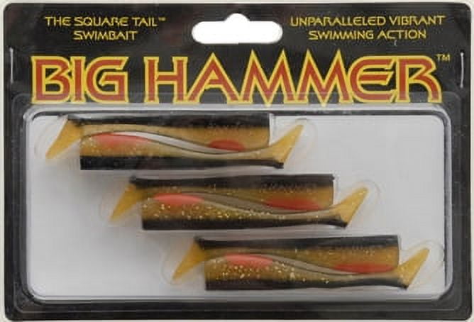 Big Hammer 3.5" Swimbait, 6pk, Fat Old Sunfish