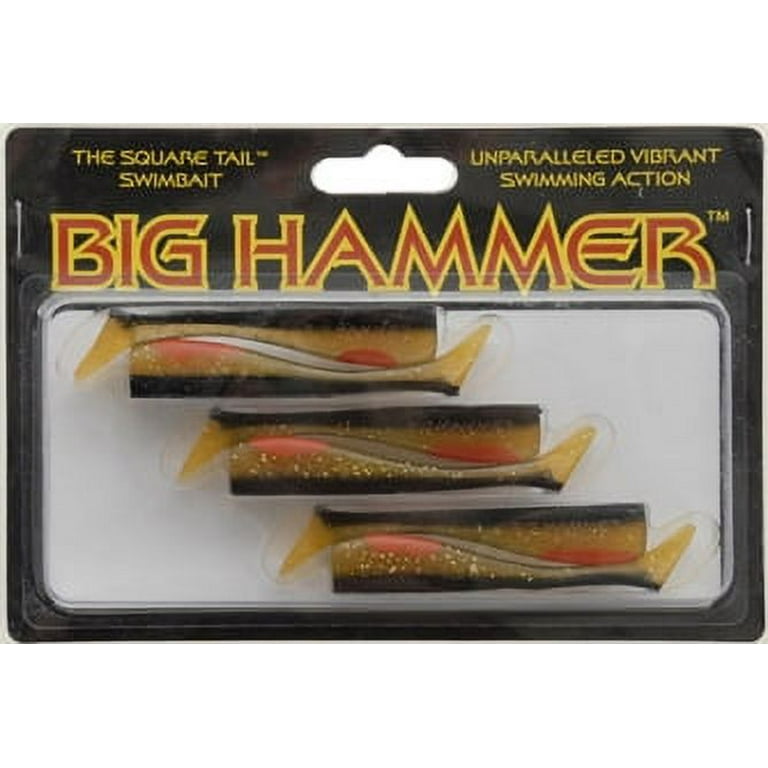 Big Hammer Sunrize 3 Swimbait 5 Halloween, Soft Baits 