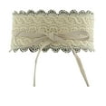 thumbnail image 2 of Dress Choice Womens Faux Leather Belt Fashion Obi Style Lace Bow Tie Wide Wrap Waist Band Belt, 2 of 8