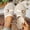 Beige, variant on Women’s Hollow Woven Slide Sandals, Single Strap Metal Buckle Slip On Mules, Breathable Open Toe Flat Summer Shoes Brown 5.5(36)