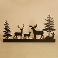 thumbnail image 4 of Elegant Metal Iron Christmas Deer and Tree Candlestick, Festive Home Christmas Decoration, Attractive Christmas Tabletop Decor with Illuminating Ambiance, Handcrafted Iron Reindeer Candlestick Holder, 4 of 7