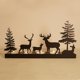 thumbnail image 4 of Elegant Metal Iron Christmas Deer And Tree Candlestick. Attractive Christmas Tabletop Decor With Illuminating Ambiance For Festive Home Christmas Decoration, 4 of 6