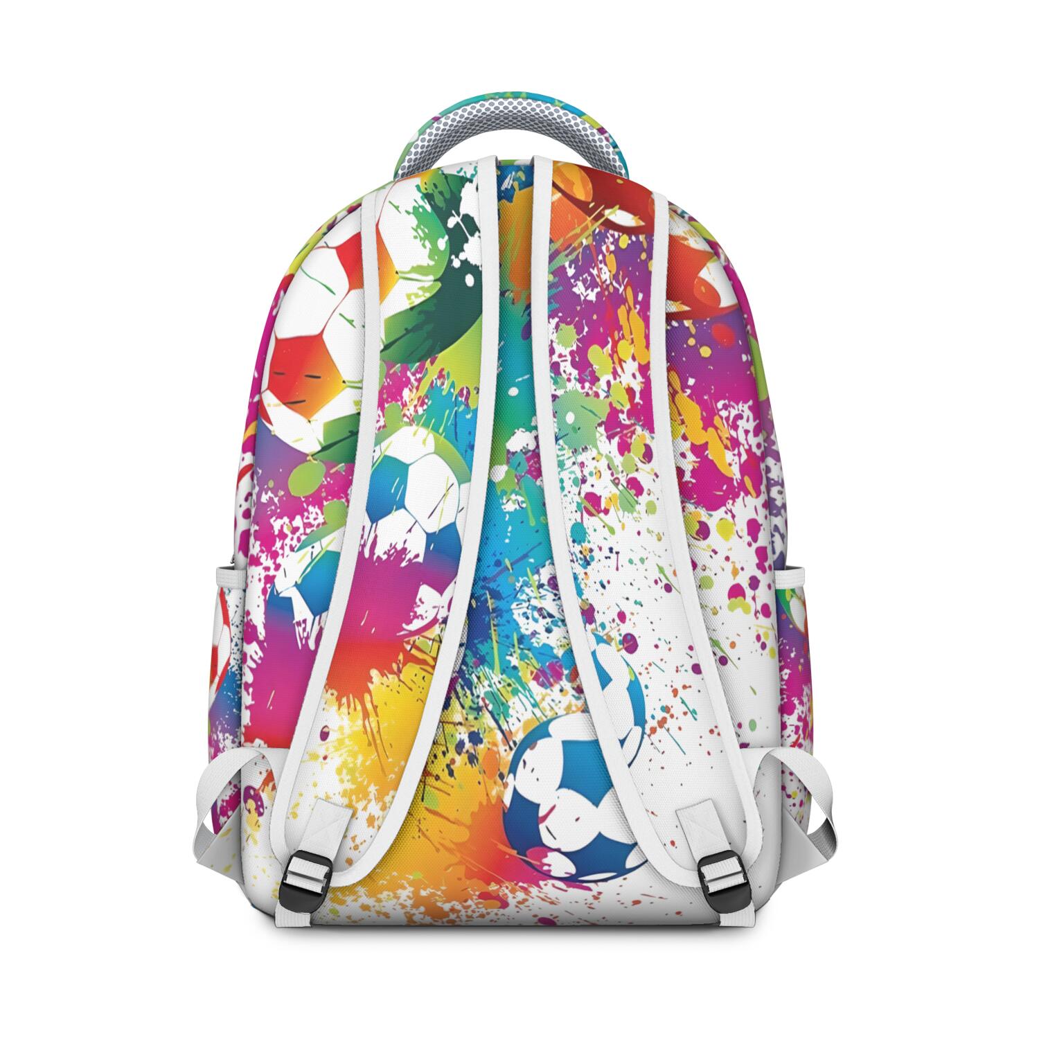 Sports-Themed School Backpack - Lightweight & Waterproof Bookbag for Tennis & Golf