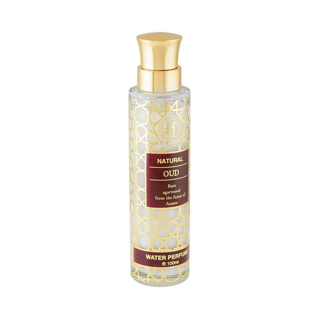 Agua de Perfume Hamidi Natural Oud 100 ml sin alcohol