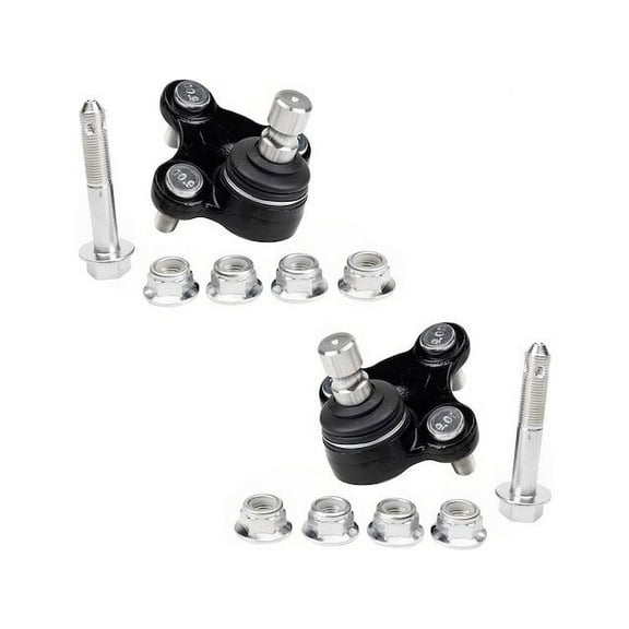 Front Lower Ball Joint Set - Compatible with 2015 - 2017 Hyundai Sonata 2016