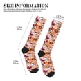thumbnail image 2 of Compression Socks for Women and Men - Gnomes With Coffee Compression Socks Circulation for Workout, 2 of 8