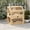 Natrual, variant on COZIWOW 2-Tiers Wood Hamster Cage with Hideouts, Ramps, Acrylic Window, Door Access for Small Animals, Gray