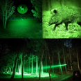 thumbnail image 4 of Flashlight Green Light Super Powerful 2000 Lumens Tactical Torch Remote Rechargeable Waterproof Hunting Torch for Camping Mountaineering Hiking, 4 of 4