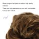 thumbnail image 5 of Pieza de pelo de moño desordenado, moño de pelo desordenado, piezas de pelo de moño sintético rizado Natural para mujeres, 5 of 6