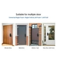 thumbnail image 2 of Door Lock, Fingerprint Waterproof Outdoor Gate Remote Control TTLock App Passcode Rfid Card Keyless Smart Door Lock and Gateway ,Easy to Install, 2 of 6