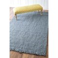 thumbnail image 2 of Nuloom 7'6 x 9'6 Hand Woven Chunky Loop Jute Rug in Blue, 2 of 3