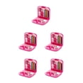 thumbnail image 2 of yingyy Sewing Storage Box with Buckle Dust-proof DIY Crafting Embroidery Handwork Needles Cases Portable Handicraft Organizer Rose Red 5Set, 2 of 6