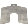 Decimal Slotted Shim Refill Packages, 0.0001", Stainless 300, 0.002" x 3" x 3"