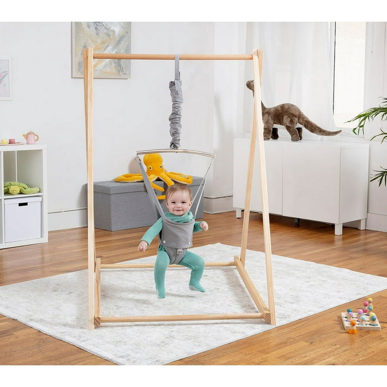 Avenlur Tulip Baby Bouncer Foldable Baby Jumper with Stand