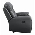 thumbnail image 3 of Lamruil Recliner in Gray Top Grain Leather, 3 of 6