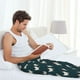thumbnail image 5 of Fotbe Funny Chicken Pantalones de Pijama para Hombre, Pantalones de Dormir, Pantalones de Casa con Cintura Ajustable y Bolsillos-Small, 5 of 6