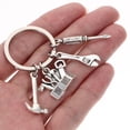 thumbnail image 5 of FENGGUIQU Multi-Tool Utility Keychain with Screwdriver, Hammer, Spanner - Compact Zinc Alloy 1 Set for Everyday Use, 5 of 6