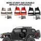 thumbnail image 4 of Torre de choque trasera Vogacara RCGOFFLOW ajustable para 1/10 HPI VENTURE Crawler RC negro, 4 of 6