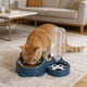 thumbnail image 1 of Comederos y dispensadores de agua para mascotas. Tazón de acero inoxidable extraíble y dispensador de agua automático. Comedero y bebedero para mascotas para gatos y perros. Comederos de plástico para, 1 of 6