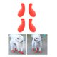 thumbnail image 1 of Botas de lluvia para mascotas Colco 2 piezas de nieve para perros Rojo L, 1 of 8