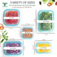 thumbnail image 2 of Set de 10 Contenedores para Alimentos Moss & Stone de Vidrio, 2 of 7