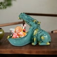 thumbnail image 5 of Hippo Statue Candy Tray Key Bowl Resin Decoration, Fun Home Living Room Ornament, Christmas Decorations, Christmas Ornaments 2025, Personalized Christmas Vacation Decor, 5 of 8
