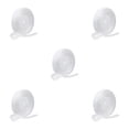 thumbnail image 2 of Kearding 1 rollo de cinta transparente DIY, envoltura de regalo reutilizable decorativa, invitación de boda, joyería, peluquería, cinta blanca de 4cm Type2 NO2 Kearding CBP439498, 2 of 5