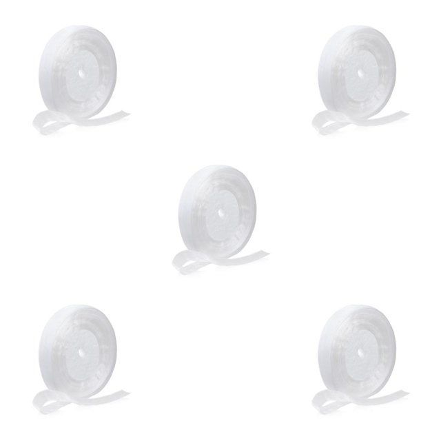 Matsuzay 1 rollo DIY cinta transparente decorativa portátil reutilizable sastrería regalo envoltura boda invitación joyería cinta blanca Type2 NO2 Matsuzay CBP439498