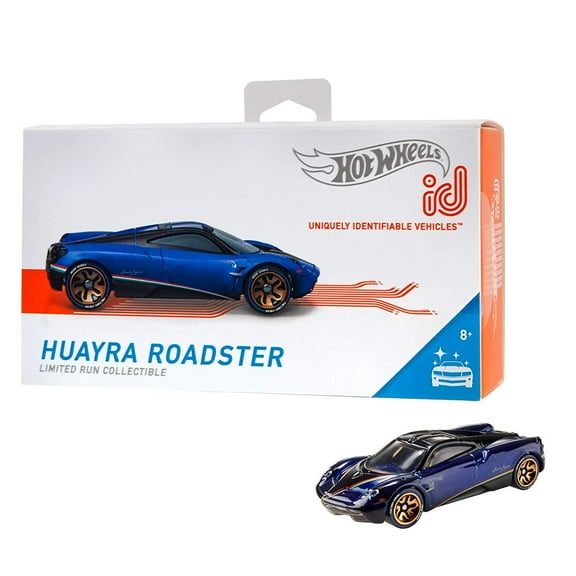 Hot Wheels ID Vehicle Huayra Roadster with Embedded NFC Chip, 1:64 scale