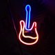 thumbnail image 3 of Luz de guitarra de neón, luz de neón, señal de neón artística, señal de luz de neón de guitarra LED, barra decorativa operada por USB, Pub, tienda, club, garaje, hogar, 3 of 5