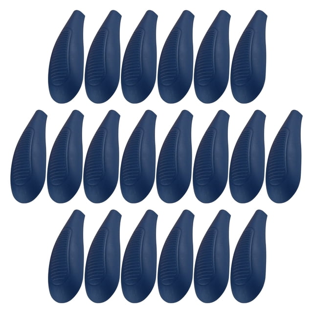 unbranded 10Pares Accesorios De Hombro Para Ropa Con Protección Antideslizante Y Soporte En Color Azul Para Hogar