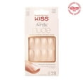 thumbnail image 1 of KISS Salon Acrylic - French Nude Breathtaking - Fake Nails, Short, 1 of 8