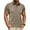 Khaki, variant on Eltusu Men's Polo Shirts with Collar, Pullover Casual Summer Breathable Short Sleeve Shirts Navy Size S-3XL