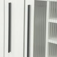 thumbnail image 5 of Kitchen pantry cabinet with multi-functional pull-out multi-tier storage shelf,Farmhouse Storage Cabinet,Space Saving Storage Organizer for Kitchen Livingroom Bathroom Narrow Spaces,White, 5 of 9