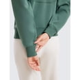 thumbnail image 5 of Sudadera CRZ YOGA SoftAura Half Zip para Mujer Verde Bosque Oscuro, 5 of 5